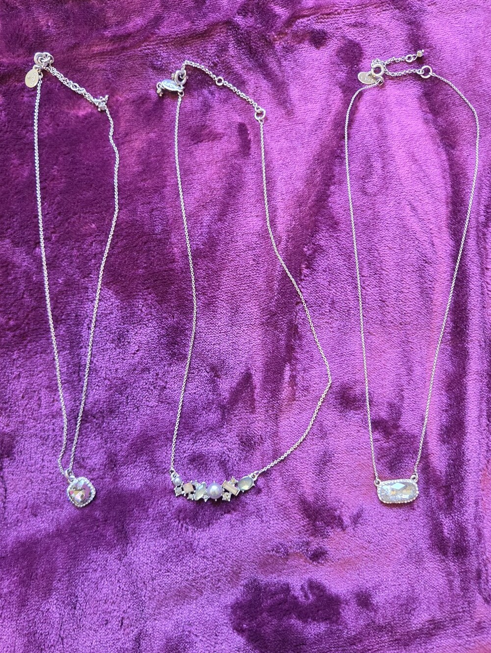 Bundle Of 3 LOFT Sparkly Necklaces